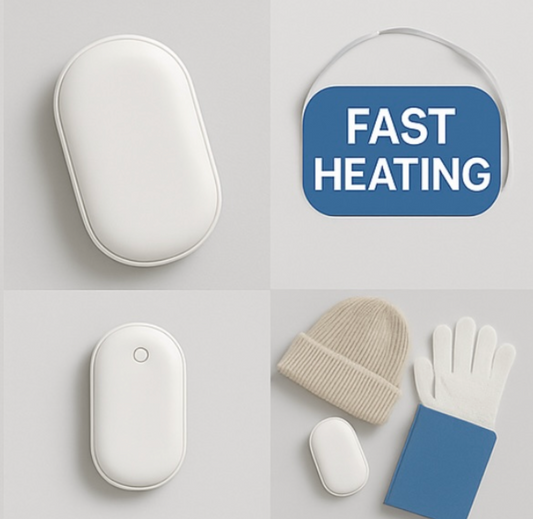 Rechargeable Hand Warmer – Portable, Fast Heating