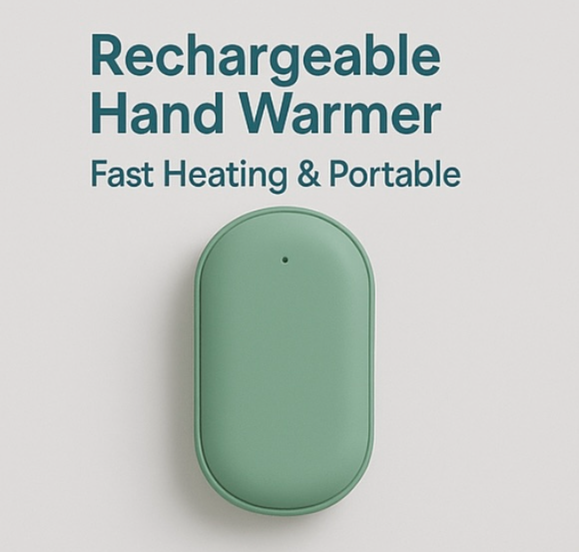 Rechargeable Hand Warmer – Portable, Fast Heating