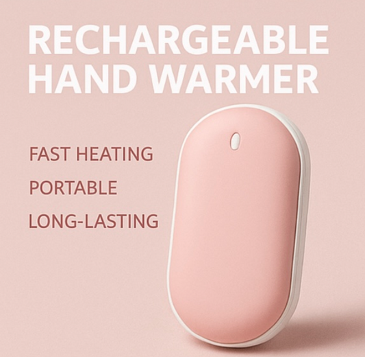 Rechargeable Hand Warmer – Portable, Fast Heating