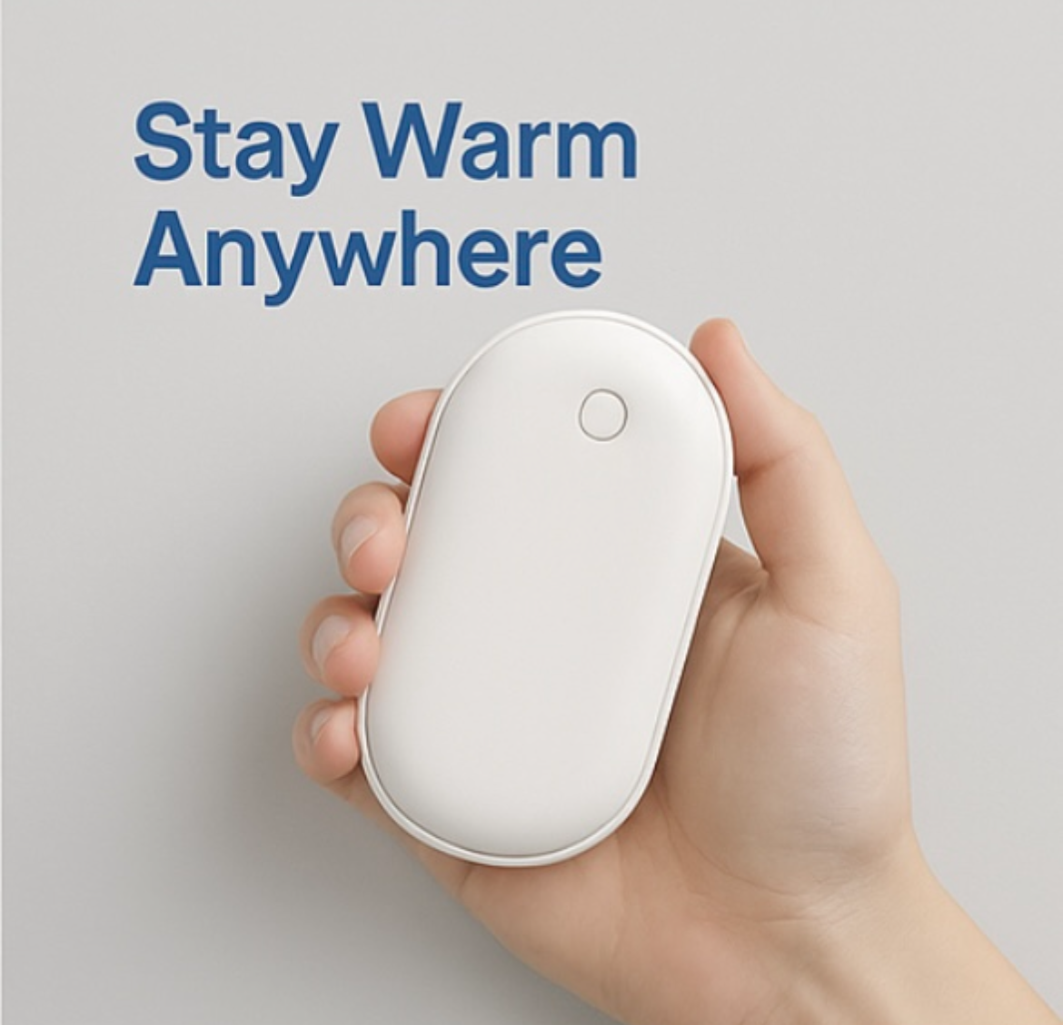 Rechargeable Hand Warmer – Portable, Fast Heating